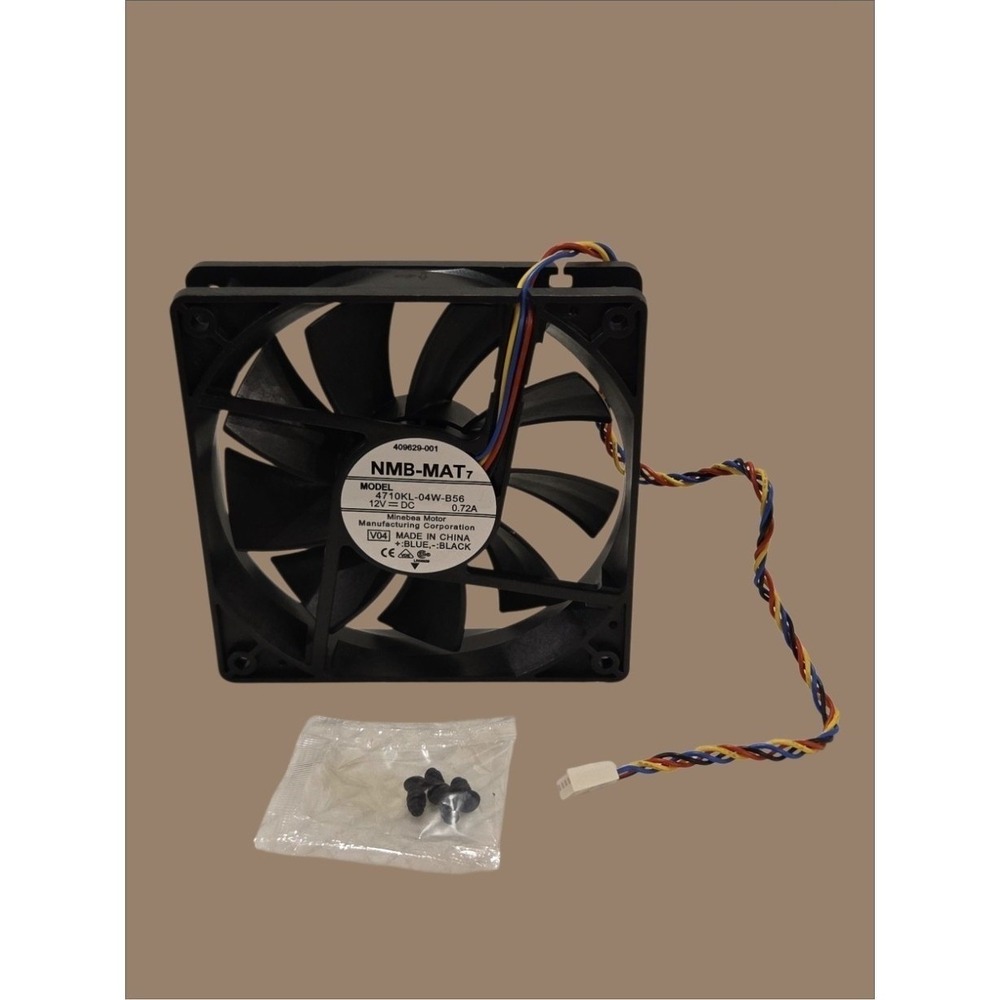 1 PCS NMB-MAT 4710KL-04W-B56 DC 12V 0.72A 4-wire PWM Case Cooling Fan